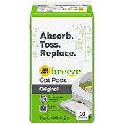 Tidy Cats Purina Tidy Cats Breeze Litter System Cat Pad Refills 10ct. Pack Tidy Cats Cat Litter Pads