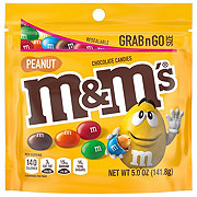 M&M'S Peanut Milk Chocolate Grab n Go Candy