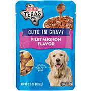 H-E-B Texas Pets Cuts in Gravy Wet Dog Food Pouch – Filet Mignon