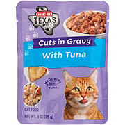 H-E-B Texas Pets Cuts in Gravy Wet Cat Food Pouch – Tuna