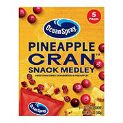 Ocean Spray Ocean Spray® Pineapple Cran™ Snack Medley, Cranberry and Pineapple Dried Fruit Snack, 1 Oz Pouches, 5 Count