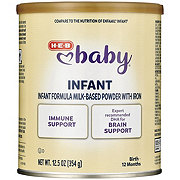 H-E-B Baby Immune Milk-Based Infant Formula Powder with Iron