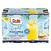 Dole Light Pineapple Juice 6 oz Cans