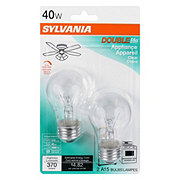 Sylvania Double Life A15 40-Watt Clear Appliance Light Bulbs