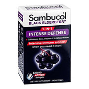 Sambucol 5 In 1 Intense Defense Softgels - Black Elderberry