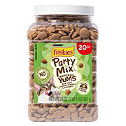 Friskies Purina Friskies Made in USA Facilities, Natural Cat Treats, Party Mix Natural Yums Catnip Flavor