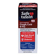 Safetussin Multi-Symptom Cough, Cold, & Flu