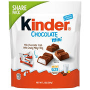 Kinder Chocolate Mini Candy Bars - Share Pack