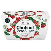 Chobani Zero Sugar Strawberry Non-Fat Yogurt