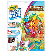 Crayola Prehistoric Pals Color Wonder Mess Free Coloring Kit