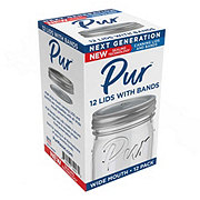 Pur Mason Wide Mouth Canning Lids with Bands