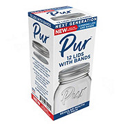 Pur Mason Regular Mouth Canning Lids with Bands