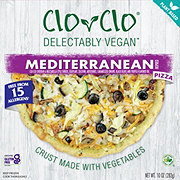 Clo-Clo Vegan Frozen Pizza - Mediterranean