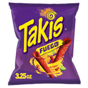 Takis Fuego Rolled Tortilla Chips Snack-Size Bag