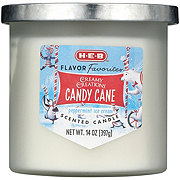 H-E-B Flavor Favorites Creamy Creations Candy Cane Scented Candle