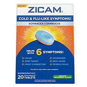 Zicam Cold & Flu-Like Symptoms Tablets - Cooling Peppermint