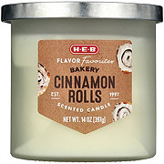 H-E-B Flavor Favorites Bakery Cinnamon Rolls Scented Candle