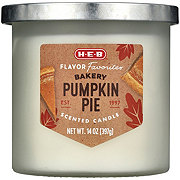 H-E-B Flavor Favorites Bakery Pumpkin Pie Scented Candle