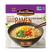 Annie Chun's Japanese Style Vegan Tonkotsu Ramen Soup Bowl