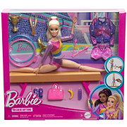 Barbie Gymnastics Playset with Blonde Fashion Doll