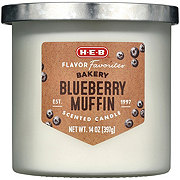 H-E-B Flavor Favorites Bakery Blueberry Muffin Scented Candle