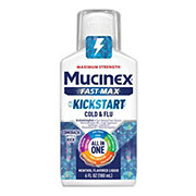 Mucinex Fast Max Kickstart Cold & Flu Liquid - Menthol