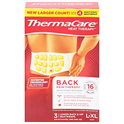 ThermaCare Back Pain Therapy Heatwraps
