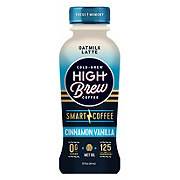 High Brew Smart Coffee Cinnamon Vanilla Oat Milk Latte