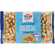 H-E-B Texas Roots In-Shell Roasted Colossal Peanuts - Salted