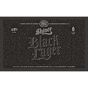 Shiner Shiner Bohemian Black Lager Beer 6 pk Cans