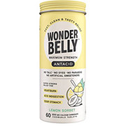 Wonderbelly Lemon Sorbet Antacid Chewable Tablets