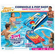 Banzai Party Cornhole & Pop Shot Pool Game Set