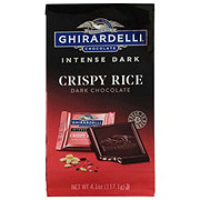 Ghirardelli Intense Dark Crispy Rice Chocolate Squares