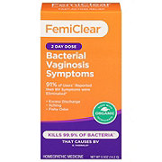 FemiClear 2 Day Bacterial Vaginosis Symptoms Medicine