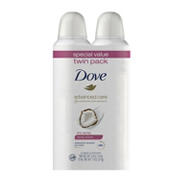 Dove Advanced Care Dry Spray Antiperspirant Deodorant - Coconut, 3.8 oz