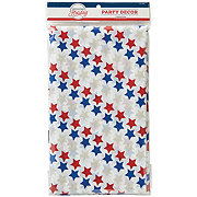 Destination Holiday Red White & Blue Star Table Cover