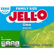 Jell-O Zero Sugar Lime Gelatin Dessert Mix