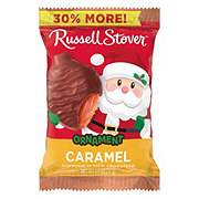 Russell Stover Ornament Milk Chocolate Caramel Christmas Candy