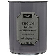 Tuscany Candle Belgium Linen Scented Soy Candle