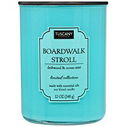 Tuscany Candle Boardwalk Stroll Scented Soy Candle