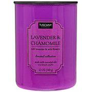 Tuscany Candle Lavender & Chamomile Scented Soy Candle