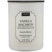 Tuscany Candle Vanilla Macaron Scented Soy Candle