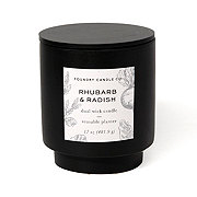 Foundry Candle Co. Rhubarb & Radish Scented Dual Wick Candle