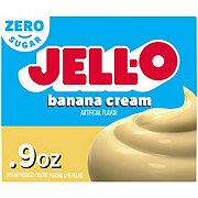 Jell-O Zero Sugar Banana Cream Instant Pudding Mix