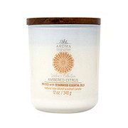 Aroma From Nature Ambered Citrus Scented Candle