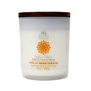 Aroma From Nature White Tea Citron Scented Candle