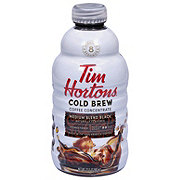 Tim Hortons Cold Brew Coffee Concentrate Medium Blend Black