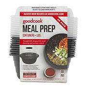 GoodCook Meal Prep Bowls Containers + Lids