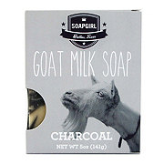 Soapgirl Goat Milk Soap Bar - Charcoal