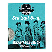 Soapgirl Sea Salt Soap Bar - Eucalyptus Lemon